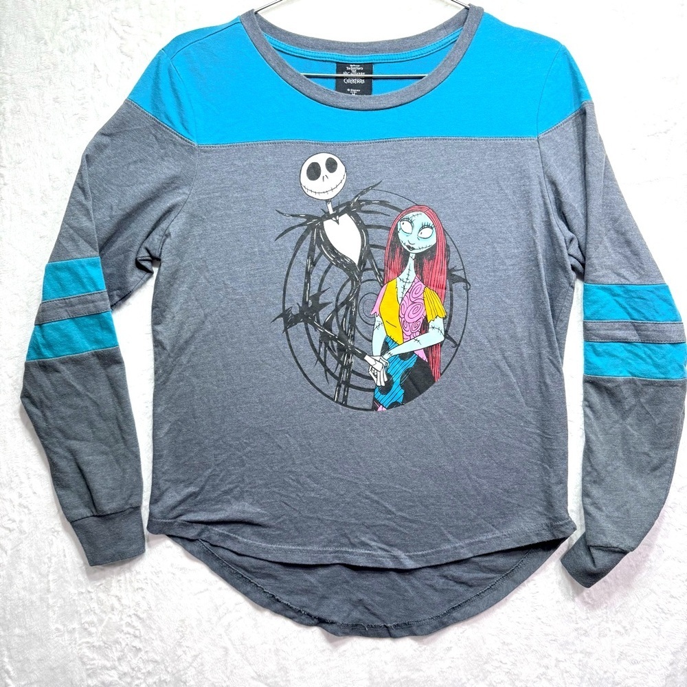 Disney Tim Burton’s Nightmare Before Christmas Shirt Jack Skellington Sally